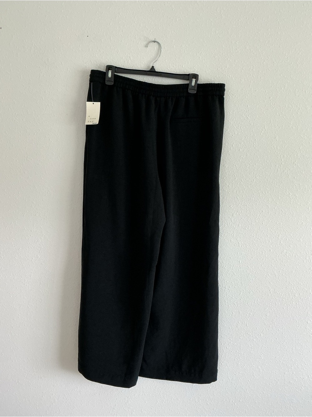 Goodfellow & Co Black Wide-Leg Pull-On Pants